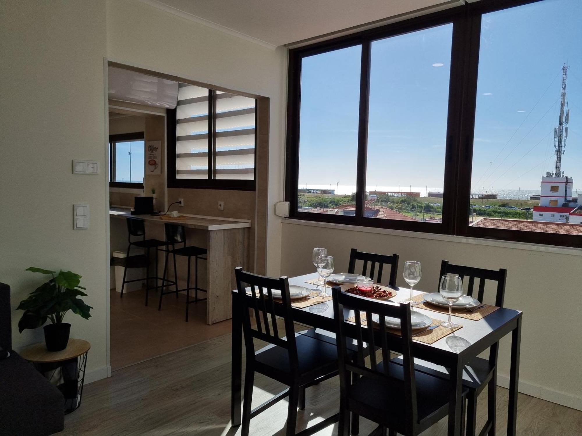 Beach Apartment W/Ocean View Costa de Caparica Kültér fotó